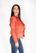 Load image into Gallery viewer, BESSY BIKER JACKET - RUST