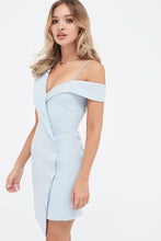 Load image into Gallery viewer, OFF SHOULDER MINI DRESS