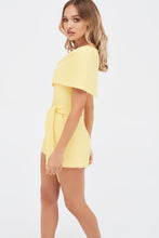 Load image into Gallery viewer, CAPE PLAYSUIT - YELLOW