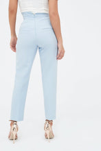 Load image into Gallery viewer, NOTCHED WAISTBAND TAILORED TROUSERS