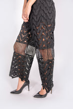 Load image into Gallery viewer, VENICE LACE CULOTTES - BLACK