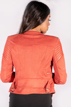 Load image into Gallery viewer, BESSY BIKER JACKET - RUST