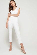 Load image into Gallery viewer, TIE SLEEVE JUMPSUIT - WHITE