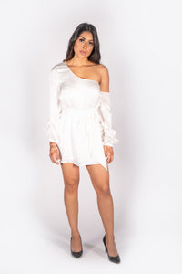 GWEN DRESS - WHITE