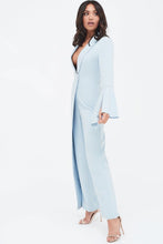 Load image into Gallery viewer, FRILL BELL SLEEVE WIDE LEG JUMPSUIT