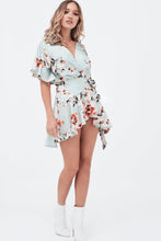 Load image into Gallery viewer, FRILL SLEEVE MINI DRESS