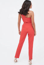 Load image into Gallery viewer, ONE SHOULDER TAILORED JUMPSUIT