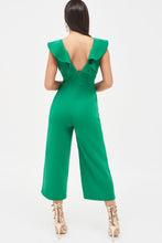Load image into Gallery viewer, RUFFLE CULOTTE LEG JUMPSUIT