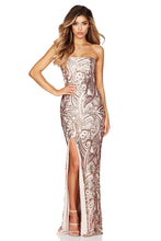 Load image into Gallery viewer, GOLD SENSATION GOWN