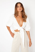 Load image into Gallery viewer, LEAH TOP - WHITE